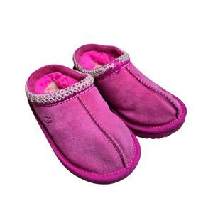 Ugg Tasman Toddler Size 9 Pink Slip Ons
